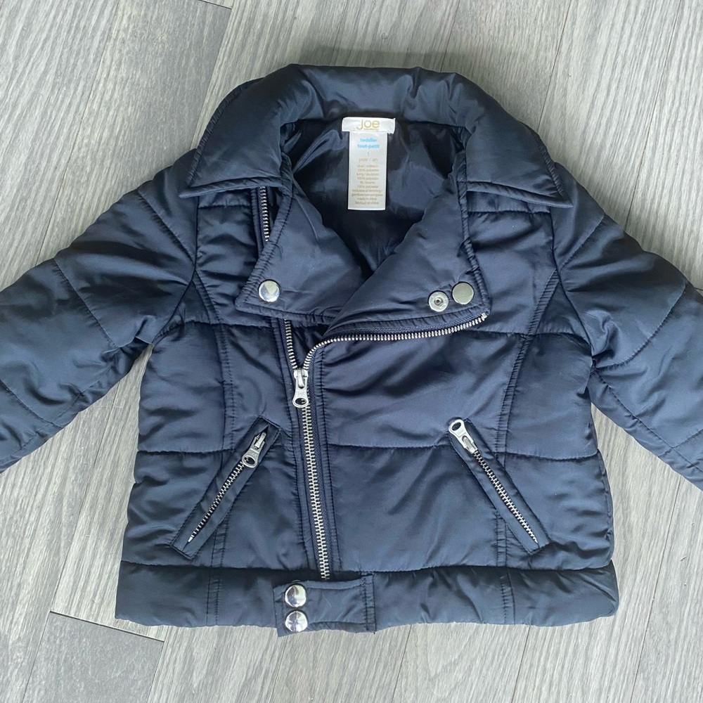 Toddler Puffer Moto Jacket
